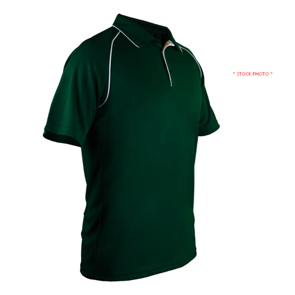 NEW Harrow Exult Polo Shirt Mens Sz M Forest Green Moisture Wicking Sport Tech - Picture 13 of 13
